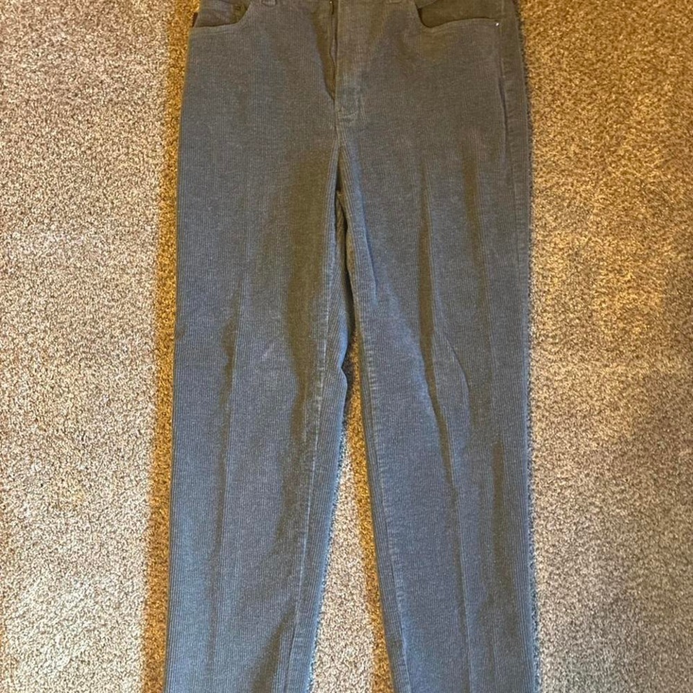 Vintage Lauren Jeans Co Ralph Lauren Gray Corduroy Pants Sz 10